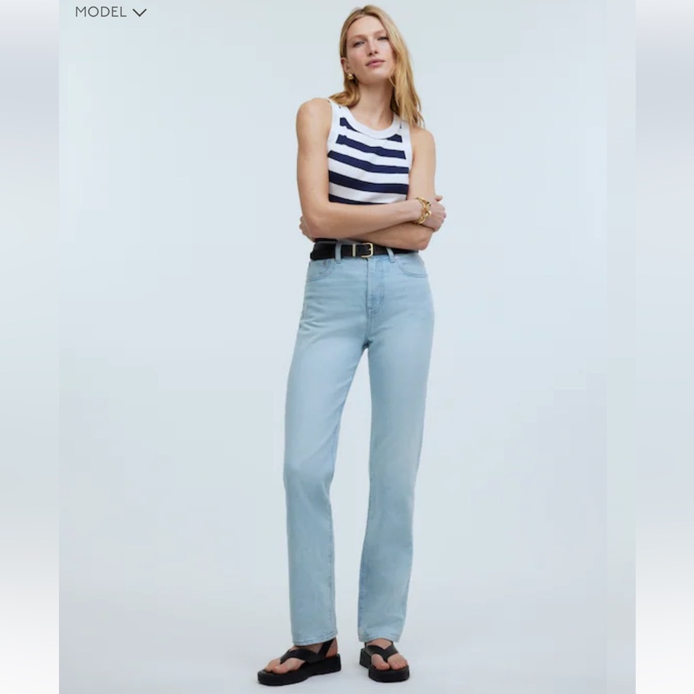 Madewell 90’s straight jean